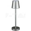 Stolné LED svietidlo 3W nabíjateľná dotykovo stmievateľná šedá 4000K VT-7703 (V-TAC)