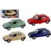 Welly Auto Škoda 100 kov plast 11cm na voľný chod v krabičke 15x7x7cm výber 4 farby 1:34