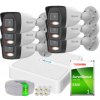 Sada pre IP monitoring Full HD, 6 kamier IPCAM-B2-30DL, Hybrid Light, Nahrávač 8ch PoE, MD 2.0 - HiLook by Hikvision