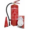 Akčný set hasiaci prístroj práškový 6 kg P6 Če 2 + detektor dymu s alarmom KIDDE 29HD