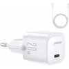 Joyroom JR-TCF02 sieťová nabíjačka 20W + kábel USB-C / Lightning, biela