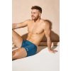 MEN-A Plavkové boxerky MEN-A Wally modrá S