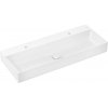 Hansgrohe Xevolos E umývadlo 120x48 cm obdĺžnik klasické umývadlo-umývadlo na nábytok biela 61104450