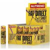 Fat Direct Shot (spaľovač plus pumpa) - Nutrend 20 x 60 ml.