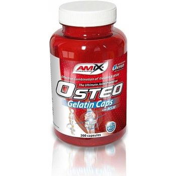 Amix Osteo Gelatina + MSM 400 kapsúl