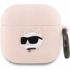 Karl Lagerfeld AirPods 4 cover Silicone Choupette Head 3D KLA4RUNCHP