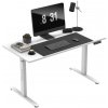 Mark Adler Leader 7.4 white Stôl, výškovo nastaviteľný, pamäťová funkcia, káblové vedenie, 140 x 80 cm, biely