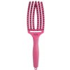 Olivia Garden Fingerbrush Care Iconic Combo Medium Hot Pink