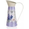 HOME DECOR Kanvička plechová LAVENDER 21 x 14 x 28 cm