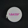 Takoy Krajčírsky meter samonavíjací plastový biely- Takoy-NS-8973