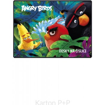 Desky na číslice Angry Birds Movie