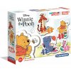CLEMENTONI Moje první puzzle Medvídek Pú 4v1 (2,3,4,5 dílků)