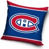 TipTrade Velurový vankúš NHL Montreal Canadiens 40x40