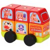 Cubika 13197 Minibus šťastná zvířátka 7 dílů