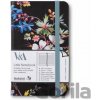 Bookaroo V&A Vreckový zápisník A6 Kilburn Black Flora