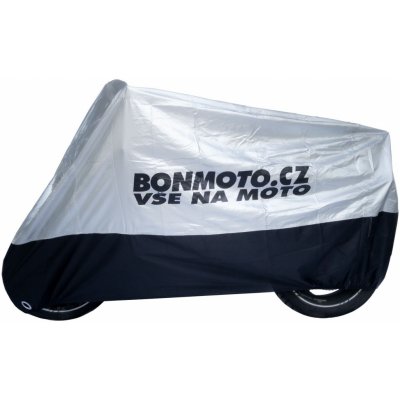 Bonmoto Moto Cover Logo black / silver XL