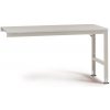 Manuflex AU6021.5012 WORKING UNIVERSAL, extend. 1 250 x 600 x 760 mm, vrstva melamínu RAL5012 svetlo modrá svetlo modrá; AU6021.5012