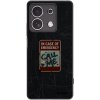 Picasee silikónový čierny obal pre Xiaomi Redmi Note 13 4G - EMERGENCY
