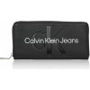 Calvin Klein dámska štýlová peňaženka - čierna - One size