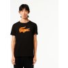 Pánske tričko Lacoste Big Logo Core Performance T-Shirt Black/Sunrise M