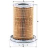 MANN-FILTER vzduchovy filtr C 19 384/1