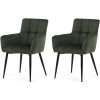 Sada jedálenských stoličiek DCH-P3146 GRN2, 2 ks