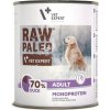 RAW PALEO Adult Monoprotein Duck - vlhké krmivo pro psy - 800 g