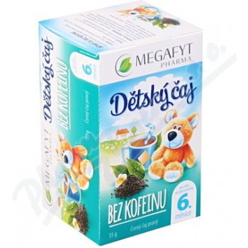 Megafyt čierny bez kofeínu 20 x 1,75 g