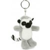 Teddies Prívesok na kľúče Lemur kata plyš