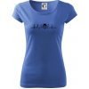 EKG včela - Dámske tričko Pure - 3XL ( Svetlomodrá )