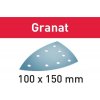 Brúsny list Granat STF DELTA/9 P220 GR/100 FESTOOL