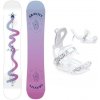 Gravity Fairy 24/25 juniorsky snowboard + Raven Fastec FT360 white viazanie - 135 cm + S (EU 35-40)