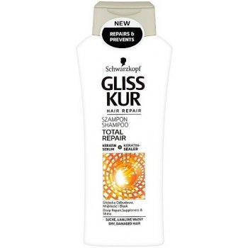 Schwarzkopf Gliss Kur Total Repair 19 šampón pre suché a poškodené vlasy 400 ml