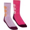 Kari Traa Kt Wool Sock 2PK ružová fialová