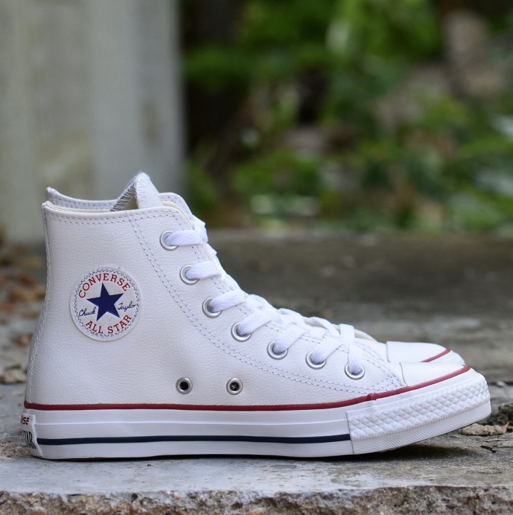 Converse Chuck Taylor All Star Leather Hi 132169 White