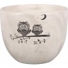Obal na kvetináč PURKYNĚ SOVA NATUR keramický matný d13x11cm