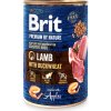 Konzerva Brit Premium by Nature Lamb with Buckwheat 400 g