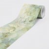 DIMEX | Vliesová samolepiaca bordúra Prírodný abstrakt SBD-15-004 | 15 cm x 5 m | zelená + Vliesová samolepiaca bordúra na stenu DIMEX Prírodný abstrakt SBD-15-004 v rozmere 15 cm x 5 m