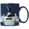 CurePink Keramický hrnek Batman logo černý 400 ml