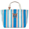 Pinko Tašky SHOPPER MEDIANO Modrá