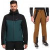 Pánský lyžařský komplet Flip GRN XL + Rhea BRN XL