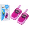 mamido Detské vysielačky Walkie Talkie ružové