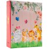 FANDY Safari 2, fotoalbum na 200 fotografií o rozmere 10x15cm, zasúvací, lepená väzba, detský motív, ružový