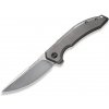 We Knife Quixotic WE21016-1 Gray Titanium CPM 20CV