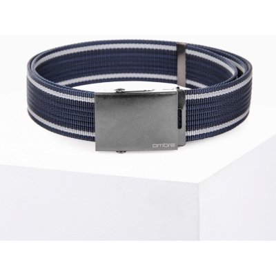 Ombre Clothing Inny Men's sackcloth belt A028 modrá šedá