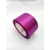 Stuha saténová 5cm x 22,8m fialovo rúžová