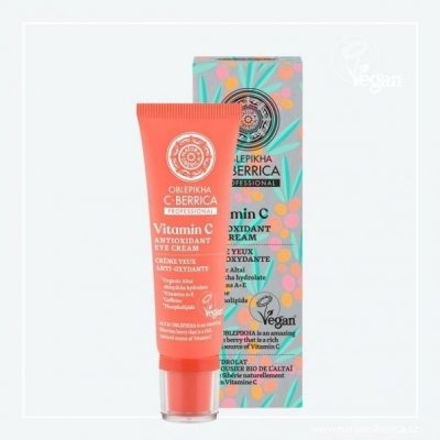 Natura Siberica Rakytník C Berrica Vitamin C Antioxidačný očný krém 30 ml