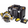 DeWALT DCS573H2T Aku okružná píla (18V/2x5,0Ah PowerStack) Tstak