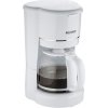 Překapávací kávovar Severin, KA 4323, filtrační kávovar bílý, 900W, omyvatelný filtr, kapacita až 10 šálků, skleněná konvice