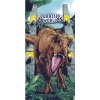 Disney Jerry Fabrics Detská plážová osuška JURSKY SVET - ROAR Bavlna 70x140 cm